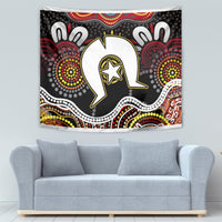 Torest Trait Islands Mix Aboriginal Pattern Tapestry - Wonder Print Shop