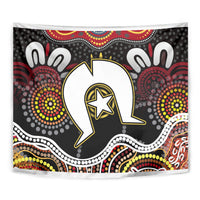 Torest Trait Islands Mix Aboriginal Pattern Tapestry - Wonder Print Shop