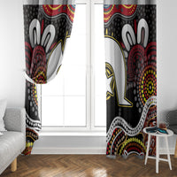Torest Trait Islands Mix Aboriginal Pattern Window Curtain - Wonder Print Shop