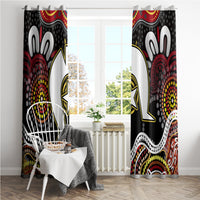 Torest Trait Islands Mix Aboriginal Pattern Window Curtain - Wonder Print Shop