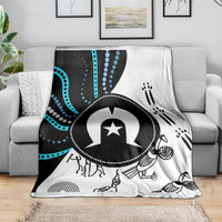 Aboriginal Pattern Torest  Strait Island Blanket