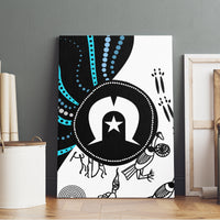 Aboriginal Pattern Torest Strait Island Canvas Wall Art - Wonder Print Shop