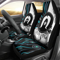 Aboriginal Pattern Torest Strait Island Car Seat Cover - Wonder Print Shop