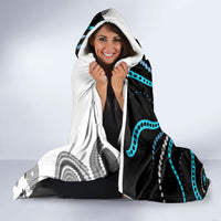 Aboriginal Pattern Torest  Strait Island Hooded Blanket