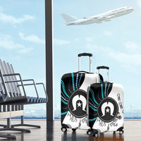 Aboriginal Pattern Torest Strait Island Luggage Cover - Wonder Print Shop