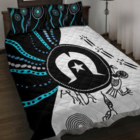 Aboriginal Pattern Torest Strait Island Quilt Bed Set - Wonder Print Shop