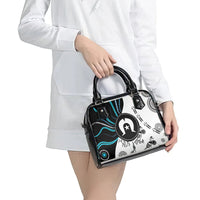 Aboriginal Pattern Torest Strait Island Shoulder Handbag