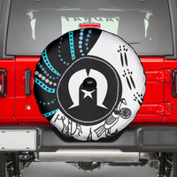 Aboriginal Pattern Torest Strait Island Spare Tire Cover - Wonder Print Shop