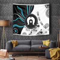 Aboriginal Pattern Torest  Strait Island Tapestry - Wonder Print Shop