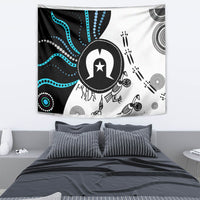 Aboriginal Pattern Torest  Strait Island Tapestry - Wonder Print Shop