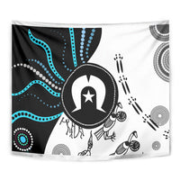 Aboriginal Pattern Torest  Strait Island Tapestry - Wonder Print Shop