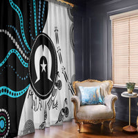 Aboriginal Pattern Torest Strait Island Window Curtain - Wonder Print Shop