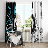 Aboriginal Pattern Torest Strait Island Window Curtain - Wonder Print Shop