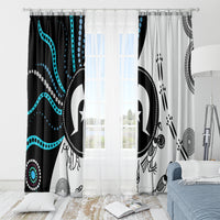 Aboriginal Pattern Torest Strait Island Window Curtain - Wonder Print Shop