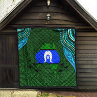Torest Trait Islands Mix Aboriginal Pattern Quilt - Wonder Print Shop