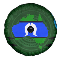 Torest Trait Islands Mix Aboriginal Pattern Spare Tire Cover - Wonder Print Shop