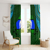 Torest Trait Islands Mix Aboriginal Pattern Window Curtain - Wonder Print Shop