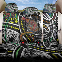 Aboriginal Lizzard Pattern Dot Art Back Car Seat Cover - Wonder Print Shop