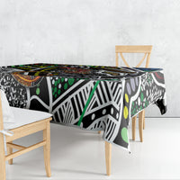Aboriginal Lizzard Pattern Dot Art Tablecloth - Wonder Print Shop