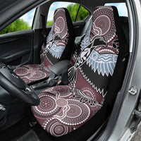 Aboriginal Pattern Bird Car Seat Cover - Wonder Print Shop