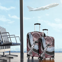 Aboriginal Pattern Bird Luggage Cover - Wonder Print Shop