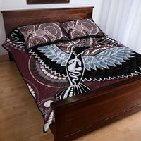 Aboriginal Pattern Bird Quilt Bed Set - Wonder Print Shop
