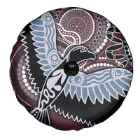 Aboriginal Pattern Bird Spare Tire Cover - Wonder Print Shop