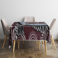 Aboriginal Pattern Bird Tablecloth - Wonder Print Shop