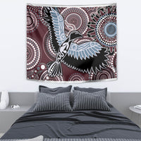 Aboriginal Pattern Bird Tapestry - Wonder Print Shop