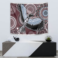 Aboriginal Pattern Bird Tapestry - Wonder Print Shop