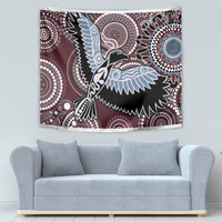 Aboriginal Pattern Bird Tapestry - Wonder Print Shop