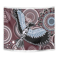Aboriginal Pattern Bird Tapestry - Wonder Print Shop
