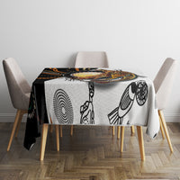 Aboriginal Kangaroo Pattern Dot Art Tablecloth - Wonder Print Shop