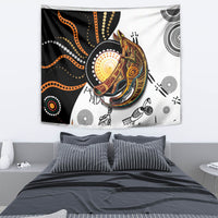 Aboriginal Kangaroo Pattern Dot Art Tapestry - Wonder Print Shop