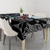 Torest Trait Islands Map Mix Aboriginal Pattern Tablecloth - Wonder Print Shop