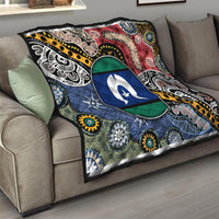 Torest Trait Islands Mix Aboriginal Pattern Quilt - Wonder Print Shop