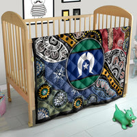 Torest Trait Islands Mix Aboriginal Pattern Quilt - Wonder Print Shop