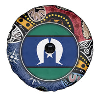 Torest Trait Islands Mix Aboriginal Pattern Spare Tire Cover - Wonder Print Shop