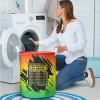 Without Black Inventors Educational List Laundry Basket Black History Month African