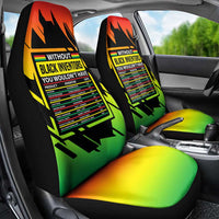 Without Black Inventors Educational List Car Seat Cover Black History Month African
