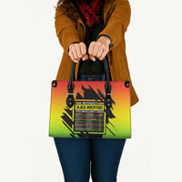 Without Black Inventors Educational List Leather Bag Black History Month African