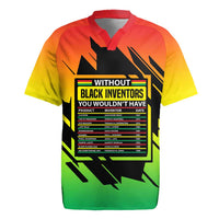 Without Black Inventors Educational List Rugby Jersey Black History Month African