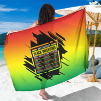 Without Black Inventors Educational List Sarong Black History Month African