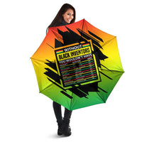 Without Black Inventors Educational List Umbrella Black History Month African