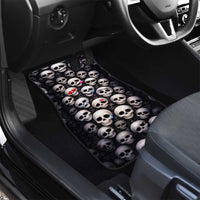 Emoji Skulls Car Mats Moodboard of the Dead