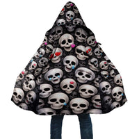 Emoji Skulls Cloak Moodboard of the Dead