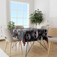 Emoji Skulls Tablecloth Moodboard of the Dead