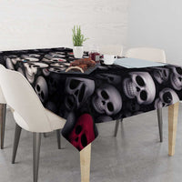 Emoji Skulls Tablecloth Moodboard of the Dead