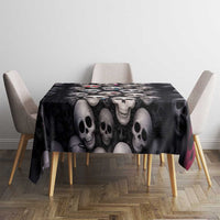 Emoji Skulls Tablecloth Moodboard of the Dead