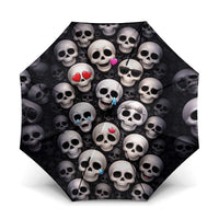 Emoji Skulls Umbrella Moodboard of the Dead